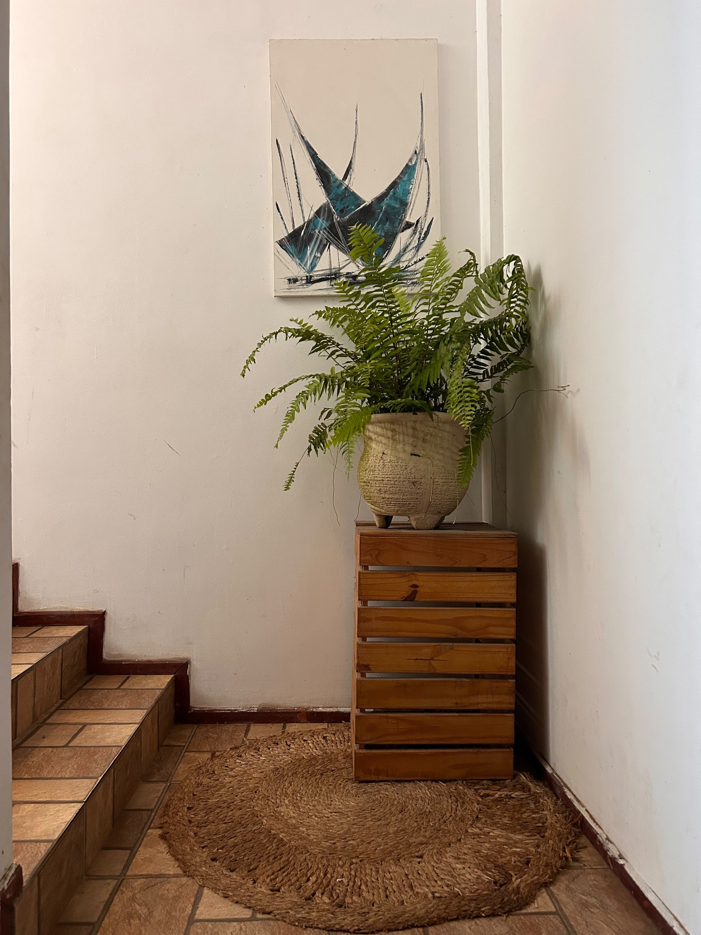 Canto da escada